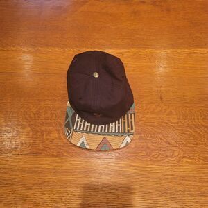 10 Deep Geometric Baseball Cap Adjustable Strapback One Size Black Multicolor